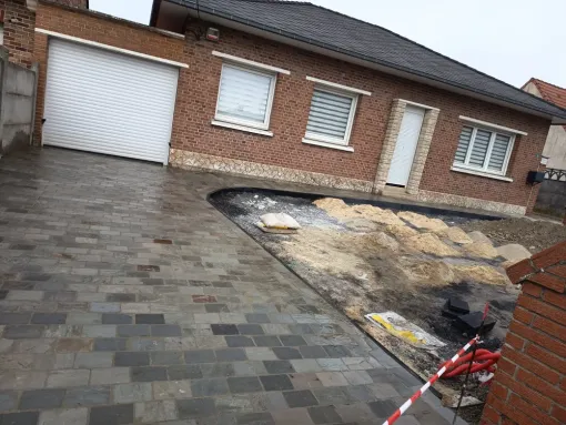 Poursuite et finalisation du chantier à Ecourt Saint Quentin, Douai, Les Jardins de Jo