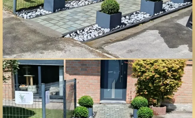 Réalisation d'un chantier à Hergnies par Les Jardins de Jo, Douai, Les Jardins de Jo